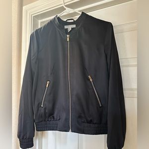 Black Jacket with Gold zipper Size 6